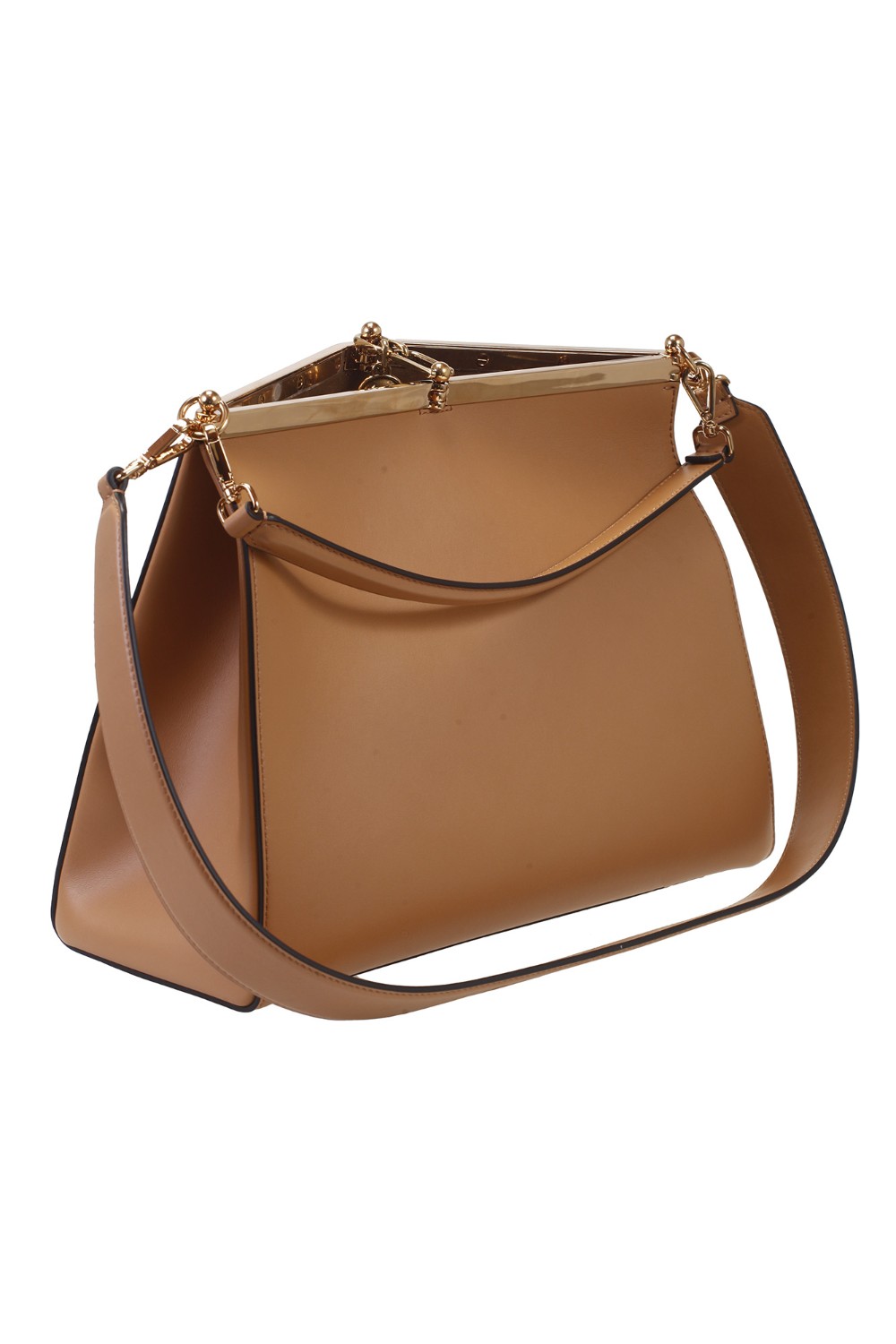 shop ETRO  Borsa: Etro borsa Vela grande.
Borsa Vela a spalla grande. 
Caratterizzata da una chiusura in metallo con catena arricchita da una medaglietta con logo ETRO e Pegaso. 
Al suo interno la borsa presenta una pouch in pelle.
Dimensioni: 34 x 26 x 14 cm.
Esterno: 100% pelle di vitello.
Interno: 100% pelle di vitello.
Spallaccio corto altezza (luce) 27 cm.
Spallaccio lungo altezza (luce) 50 cm.
Piedini in metallo.
Accessori metallici con finitura oro chiaro.
Fabbricato in Italia.. WP1B0003 AU022-Y0412 number 5528475